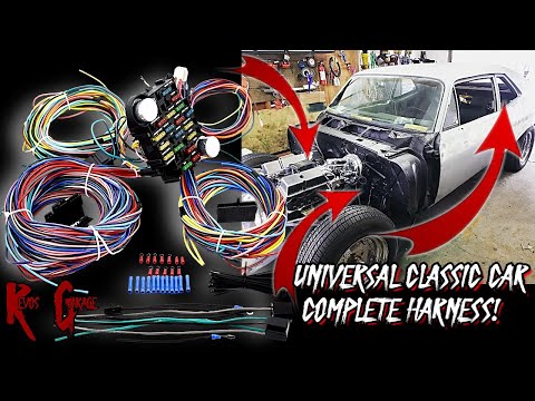 Re Wire my Whole Damn CLASSIC CAR, 21 circuit muscle car complete wire harness, Starting System