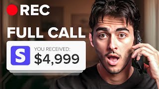 Closing a DIFFICULT $5000 sales call *LIVE FOOTAGE*