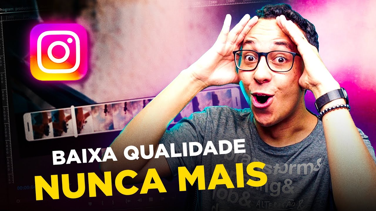Como exportar em ALTA QUALIDADE para o INSTAGRAM