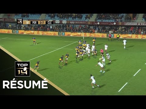 TOP 14 - Résumé  Perpignan-Clermont: 16-37 - J13 - Saison 2018/2019