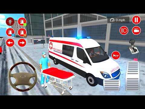 American Emergency Ambulance Simulator 2021 - Android Gameplay