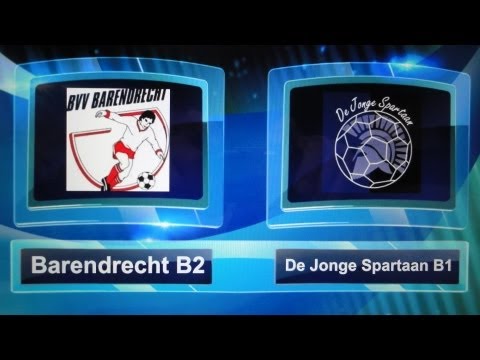 BVV Barendrecht B2 - De Jonge Spartaan B1 09-03-2013