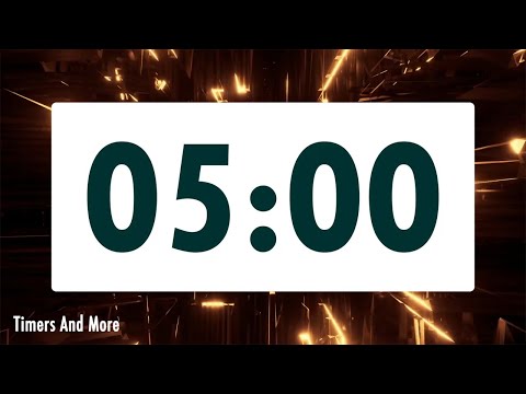 5 minute timer [🔔 LOUD ALARM 🔔]