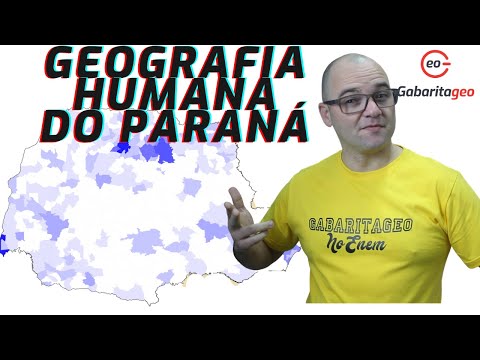 🔴 AO VIVO - GEOGRAFIA HUMANA DO PARANÁ - UFPR | UEL | UEM | UEPG |  PMPR