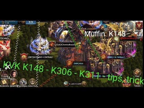 Muffin K148 -  KVK Crown K148-K306-K311 - Tips, hacks, tricks, formation, gear, guard advice - gog
