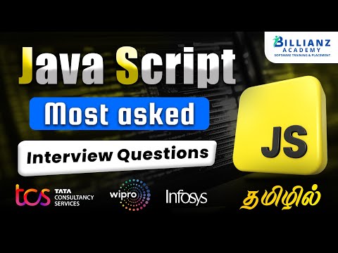 Top JavaScript Interview Questions with Answers Explained in தமிழ் | #javascriptinterviewquestions