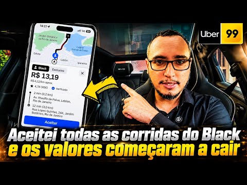 É isso que acontece quando você aceita TUDO que aparece na Uber | Taxa de aceitação vale a pena?