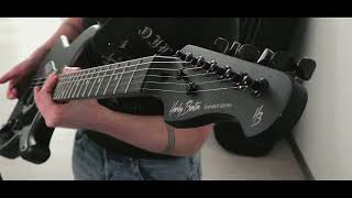 Video thumbnail for Harley Benton ST-20HH Active SBK (Metal Sound Test) by Mark Balage