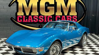 Video Thumbnail for 1970 Chevrolet Corvette