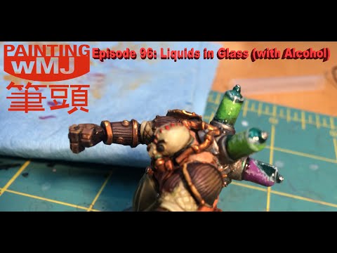 PwMJ Ep 96: Painting Liquids in Glass