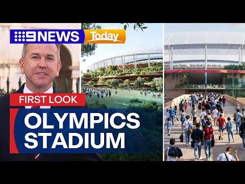 First look at the design for the 2032 Brisbane Olympics stadium | 9 News Australia