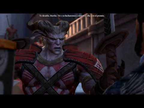 Dragon Age 2 Arishok vs Hawke (Assassin)
