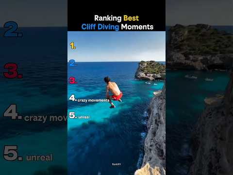 Ranking Best Cliff Diving Moments