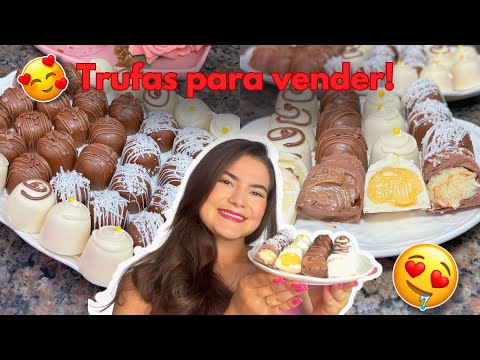 I MADE 43 TRUFFLES WITH 1 FILLING BASE | HIGH REVENUE 🍫😋🤑 | MAKE AND SELL 💰