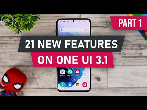 NEW OneUI 3.1 Features on Samsung S21+ that still not Available on OneUI 3.0 on Galaxy S20+ (PART 1)