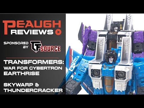 Video Review: Transformers: Earthrise - SKYWARP and THUNDERCRACKER
