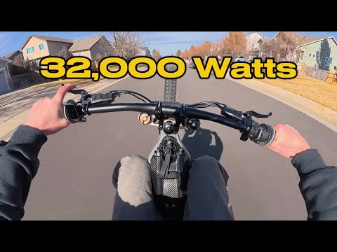 This EBike Has 40X The Legal Power Limit