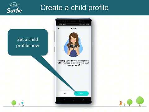 How to install Surfie parent on Android / iPhone