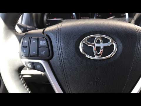 Part of a video titled Blind Spot Monitor is a great saftey feature on the Toyota Highlander DM