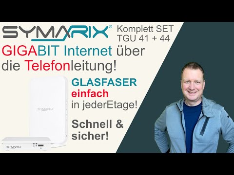 Unglaublich: 1 Gbit/s über DEIN altes Telefonkabel! Perfekt für Glasfaser