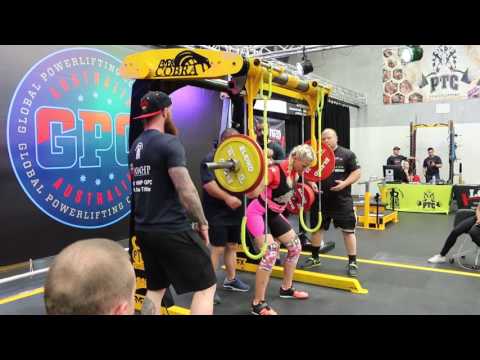 Jess Mattingley GPC WA States Title Squats