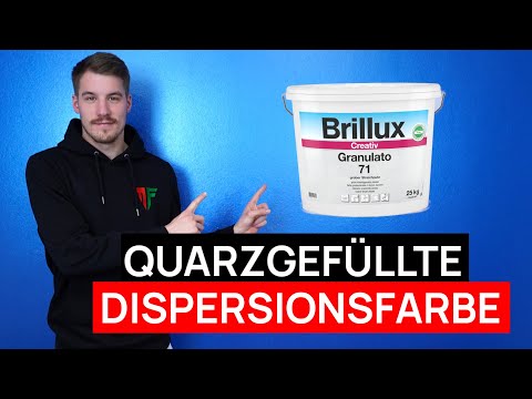 Die BESTE Quarzgefüllte Dispersionsfarbe - Creativ Granulato 71 weiß, matt