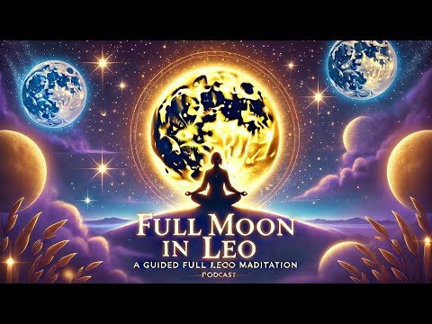 Guided Meditation – Align with the Full Moon in Leo Energy