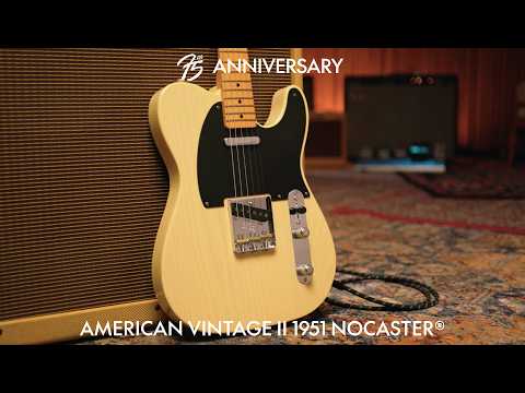 Fender's official walkthrough of the 75th Anniversary American Vintage II 1951 Nocaster