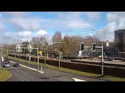 Timelapse perronverlenging Amersfoort Schothorst