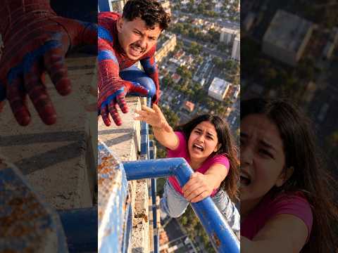 Meu crush é o Homem-Aranha de verdade! 🕷️❤️ #shorts #crush #spiderman