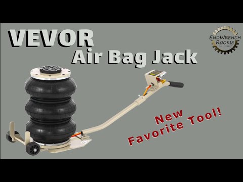 VEVOR - 3 Ton Air Bag Jack - Test and Review!