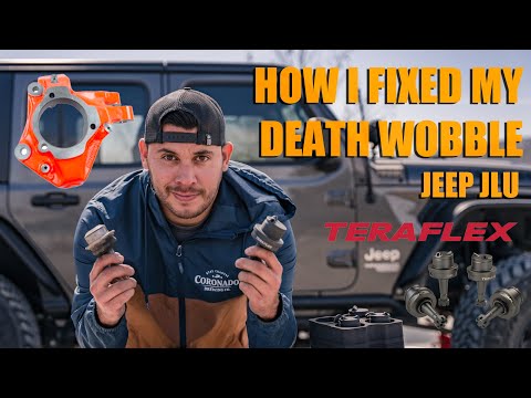 Fixing My Jeep JL Death Wobble - Teraflex JL/JT Dana 30/44 HD Ball Joints & Reid Knuckles Install
