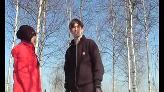 White Crane Fist Lesson (classic video from 2008 starring wushurichard and student Meng Yan Xue)