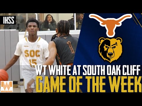 WT White at South Oak Cliff - 2023 Week 22 Basketball Game of the Week