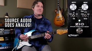 Video thumbnail for Source Audio ZIO - Analog Front End + Boost by AndyDemos