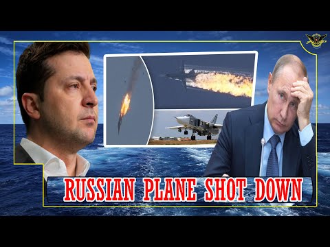 A Russian fighter jet was shot down by Ukraine during an attack on Mariupol and Sartan.