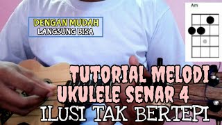Download lagu Tutorial belajar melodi (Hijau Daun-Ilusi tak bertepi) Ukulele Senar 4 [Dengan Mudah] mp3