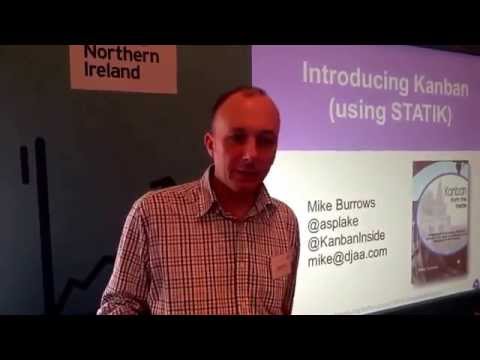 Lean Conference 2014 - Mike Burrows explains Kanban.
