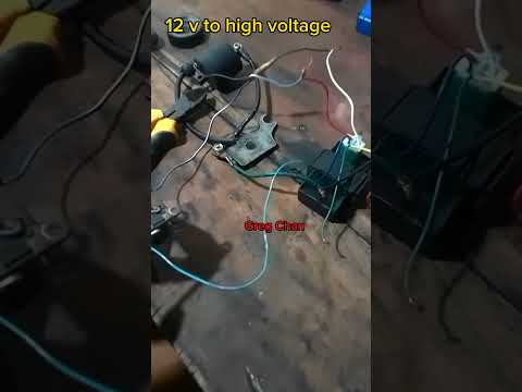 How to manual test a DC  CDI, Pulse generator, ignition coil using a battery.
