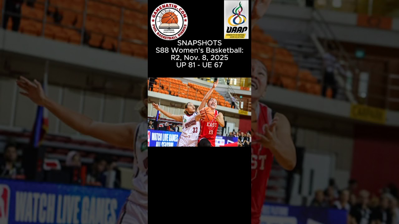 Snapshots: Women's Basketball - UP 81 - UE 67