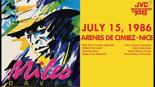 Miles Davis- July 15, 1986 Jardin des Arenes de Cimiez, Nice