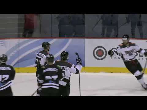 Optibet Hokeja līga: 7bet-Hockey Punks - Dinamo Riga. Spēles labākie momenti (06.10.2022.)