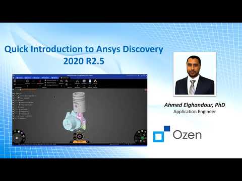 Quick Introduction to Ansys Discovery GUI