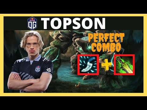 OG.TOPSON TINY WITH 11KILLS - DOTA2 7.29 GAMEPLAY