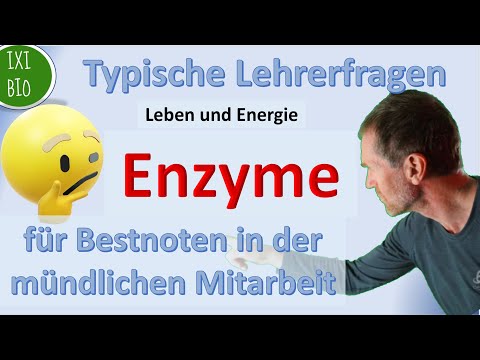 Enzyme Grundlagen - Aktivierungsenergie und wichtige Prinzipien der Enzymatik / Video 1 von 5