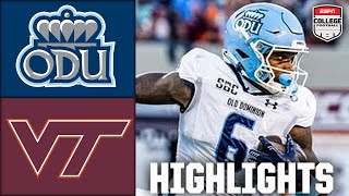 Old Dominion Monarchs vs. Virginia Tech Hokies | Full Game Highlights | ESPN College Football