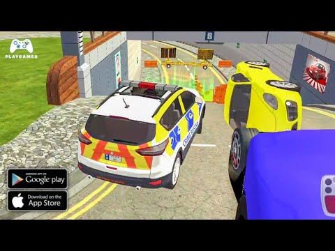 Police Car Driving  |Multi floor garage driver  | Android Gameplay.Ep-5