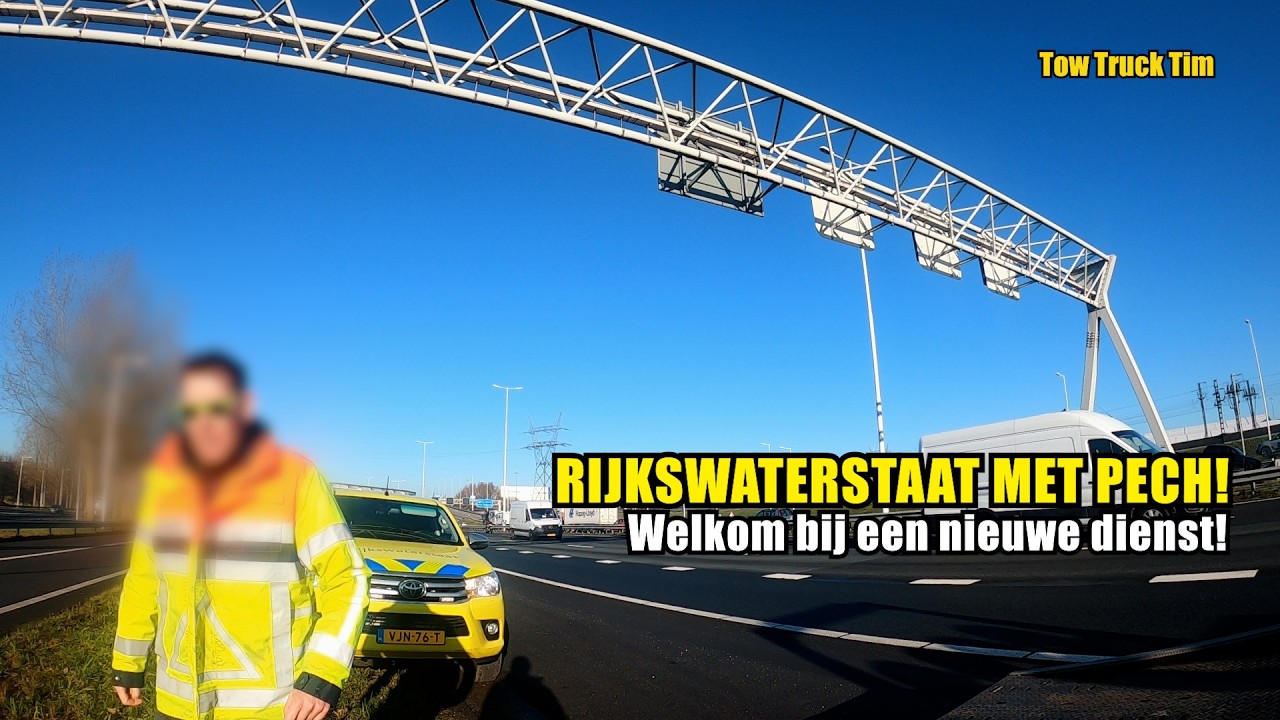 Rijkswaterstaat staat met pech!