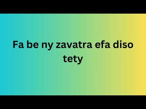 Ento Aty - Nono (Lyrics)