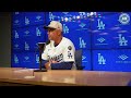 Dodgers Postgame Dave Roberts Shares Reaction To Chris Taylor Released Concerned About Bullpen